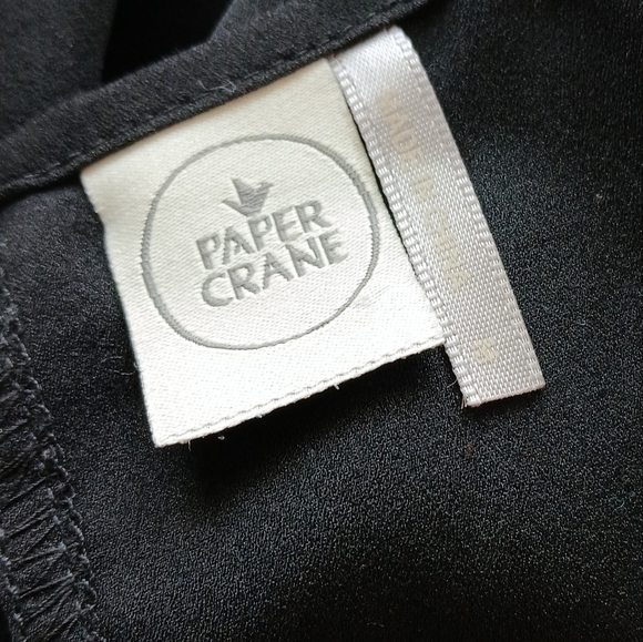 Paper Crane Black Sleeveless Dress Size Medium - Picture 4 of 4